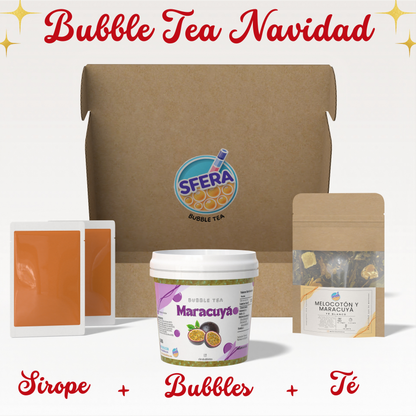 Pack Bubble Tea de Navidad 🎄